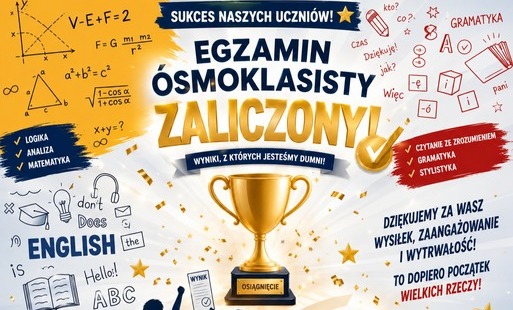 Zdjęcie do Ogromny sukces &oacute;smoklasist&oacute;w z Zespołu Szkolno-Przedszkolnego nr 3 w Kętach!