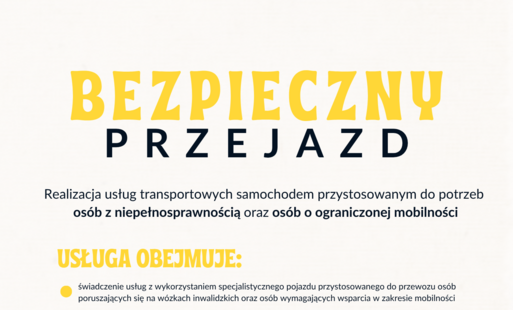 Zdjęcie do &bdquo;Bezpieczny Przejazd&rdquo; Centrum Usług Społecznych w Kętach uruchamia nową usługę społeczną