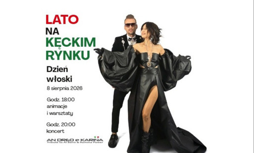 Zdjęcie do Lato na kęckim Rynku: Zapraszamy na Dzień włoski