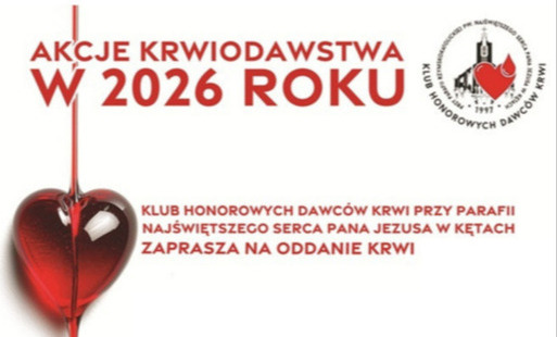 Zdjęcie do Kolejna akcja krwiodawstwa parafialnego&nbsp;Klubu Honorowych Dawc&oacute;w Krwi