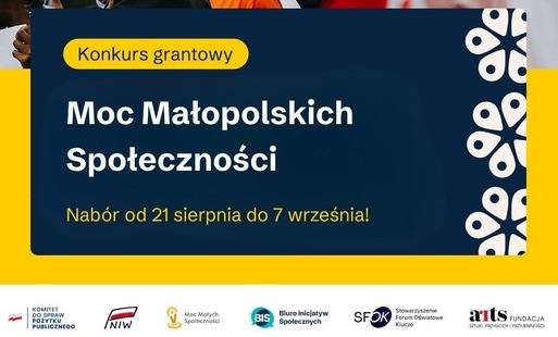 Zdjęcie do Do 7 500 zł na działania lokalne - ruszył nab&oacute;r w konkursie Moc Małopolskich Społeczności 2026