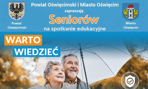 Zdjęcie do Świadomy Senior - Bezpieczny Senior: Spotkanie edukacyjne