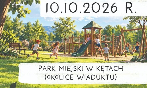 Zdjęcie do Wielkie otwarcie nowego, integracyjnego placu zabaw w Parku Miejskim w Kętach już 10 października!