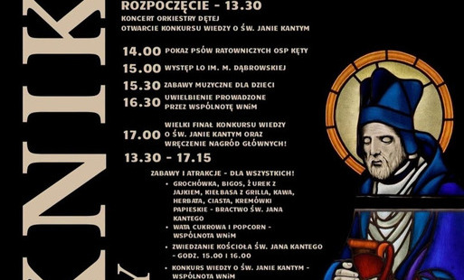 Zdjęcie do Odpust ku czci Świętego Jana Kantego i Piknik Janowy